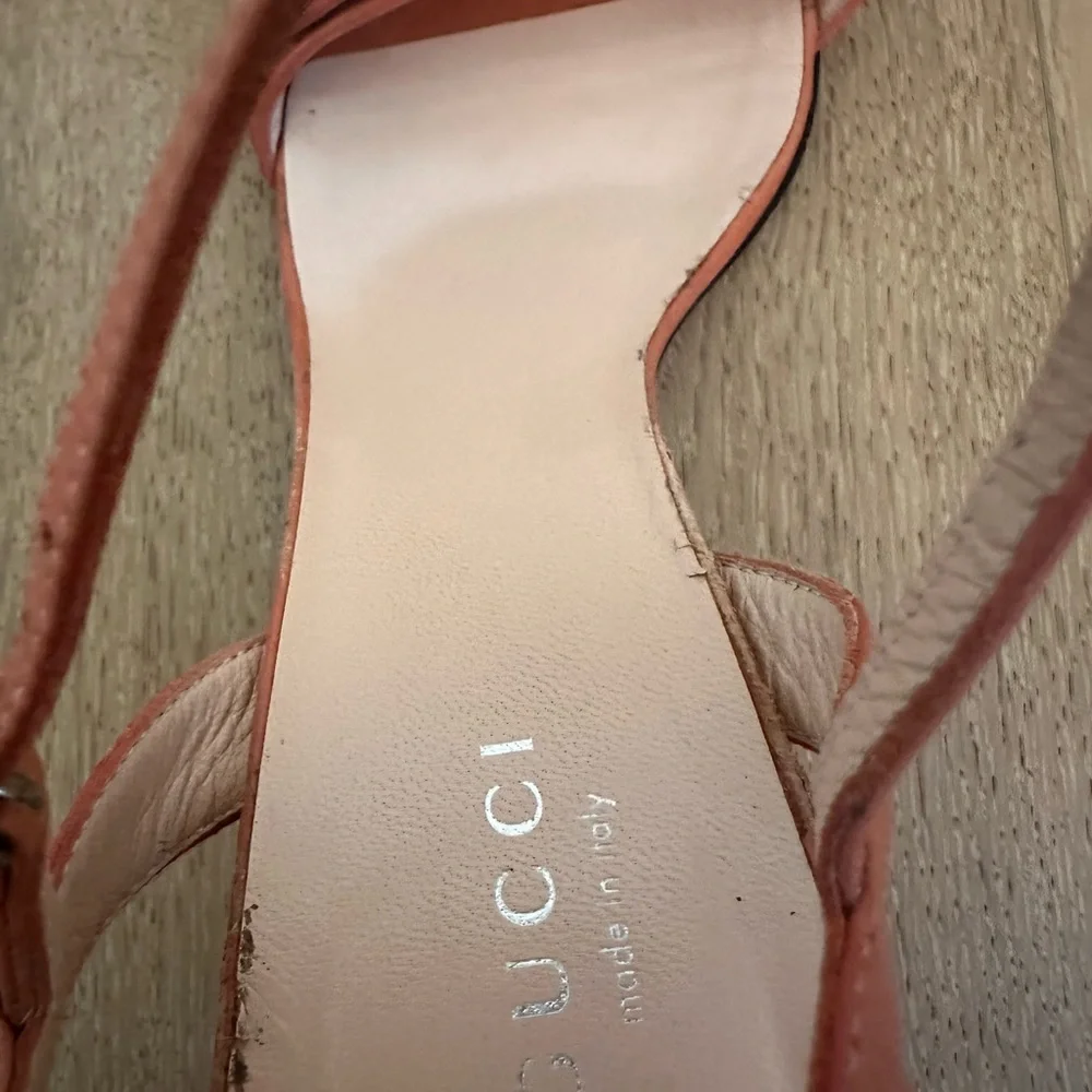 Gucci GG Marmont mid heeled sandals - Picture 9 of 10